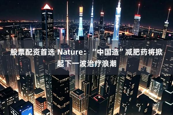 股票配资首选 Nature：“中国造”减肥药将掀起下一波治疗浪潮